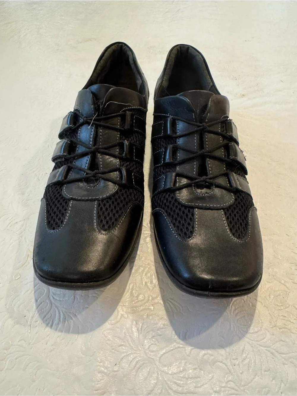 Walking Cradles Black Slip-On Casual Flats